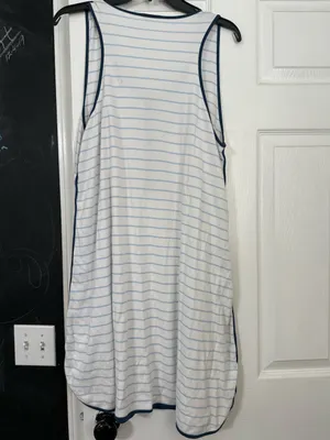 Lake Pajamas Pima Maternity Tank Gown thumbnail 2