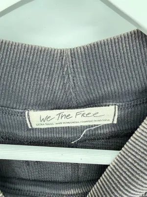 Free People Fun Times Turtle Thermal Pullover Black XS thumbnail 5