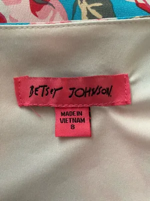 Betsey Johnson Floral Ruffle Dress thumbnail 5