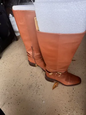 Vince Camuto Tan Riding Boots Leather Straps 10M thumbnail 11