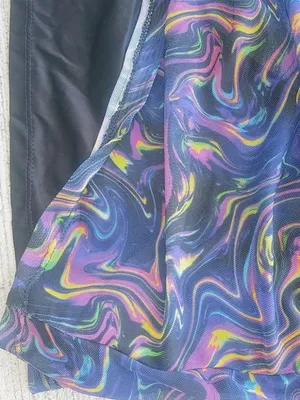 Hot Topic S Cosmic Purple Witchy Mesh Stretch Dress thumbnail 5