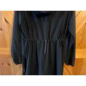 Merrell jacket windbreaker ￼size S black zip up, zip pockets (1559) thumbnail 7