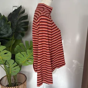Madewell Wide-Sleeve Turtleneck in Westwater Stripe thumbnail 4