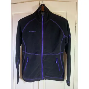 Mammut Fleece Womens‎ Medium Sweater Black Gorpcore Classic Outdoorsy Hiking Ski thumbnail 3