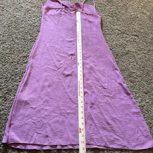 See You Monday Lilac Stripy Twist Front Slip Dress Sz Medium thumbnail 6