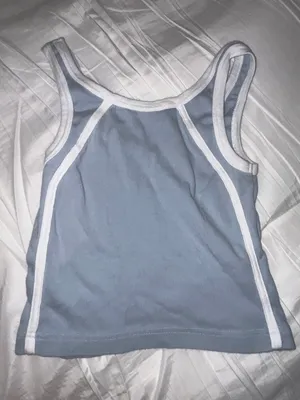 Brandy Melville Blue Tank Top thumbnail 2