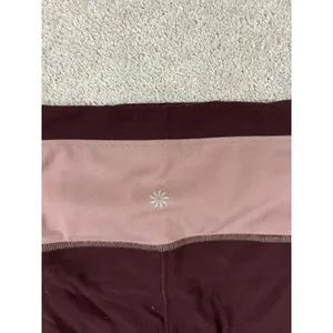 Athleta‎ Women's Size S Chroma 7/8 Ultra Tight Burgundy / Pink 487675 thumbnail 8