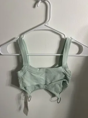 Urban Outfitters Mint Crop Top thumbnail 2