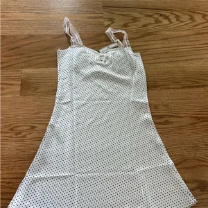 Frankie’s bikinis satin polka dot dress thumbnail 6