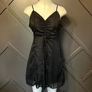 SHEIN Ruched Front Dress Size Large thumbnail 4