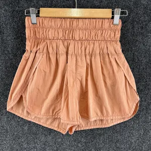 FP Movement Free People The Way Home High Rise Running Shorts Peach Terracotta S thumbnail 2
