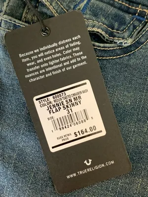 True Religion Jennie Curvy Jeans Women Mid Rise Super Skinny Blue NWT Denim 31 thumbnail 16