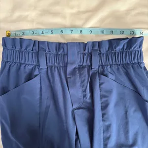 Athleta Skyline Paper Bag High Waisted Blue‎ Pants Size 4 thumbnail 9