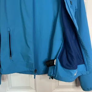 Marmot M3 Softshell Women’s Tempo Light Blue Jacket Sz M Water Repel Breathable thumbnail 9