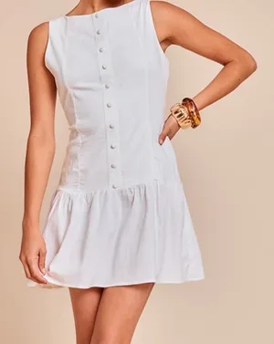 Pretty Little Thing Dress White thumbnail 1