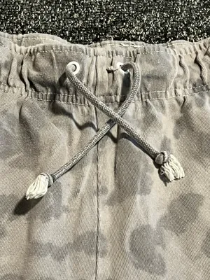 Womens M Nike Gray Washed Tie-Dye Athletic/Casual Jersey Shorts thumbnail 5