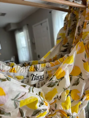 Lemon babydoll dress Yellow thumbnail 3