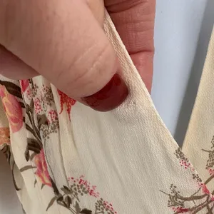 Reformation Karen Kimono Midi Wrap Dress Leila Floral Tulip Size‎ XS Cream Pink thumbnail 16