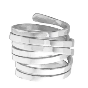Boutique MultiLayer Adjustable Wrap Ring |‎ 925 Sterling Silver thumbnail 9