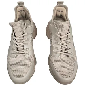 Steve Madden Women's Vance Beige‎ Rhinestone Chunky Sole Sneakers Shoes Size 6.5 thumbnail 2