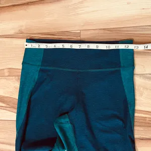 Outdoor Voices Women's Sz S High Waist 2 Piece Legging Set Blue & Green thumbnail 10