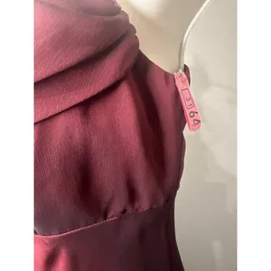 Betsy & Adam burgundy maxi dress‎ size 4 thumbnail 3