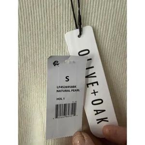 OLIVE+OAK Natural Pearl Knit Sweater Size S thumbnail 2