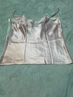 Vintage Victoria's Secret Does 20s Pink Floral Poly Satin Crop Cami Top thumbnail 7