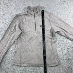 Patagonia Micro D Fleece Quarter Zip Women S Grey 26278FA21 Pullover Outdoor‎ thumbnail 4