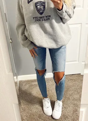 AG Adriano Goldschmied Distressed Skinny Jeans thumbnail 1
