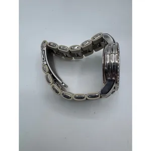 BKE Silver Tone Rhinestone Chronograph Watch Japan Movt Needs Battery‎ thumbnail 8