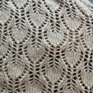 Free People XS‎ Womens Shawl Collar Cardigan Wool Crochet Knit Eyelet Cottage thumbnail 4
