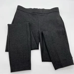 J. Crew Pixie Women’s Charcoal Gray Cigarette Pants w/Seams Down Back of Thighs thumbnail 4