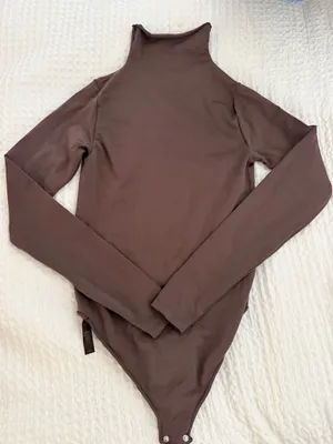 SKIMS Turtleneck Bodysuit thumbnail 1