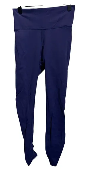 Lululemon Womens Size 4 High Waist Full‎ Length Leggings Blue thumbnail 1