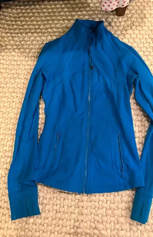 Blue Lululemon Define Jacket thumbnail 1