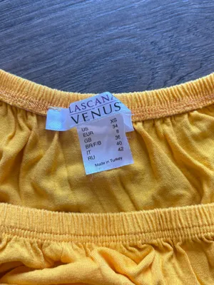 Lascana Venus OTS Maxi Dress - Yellow thumbnail 3