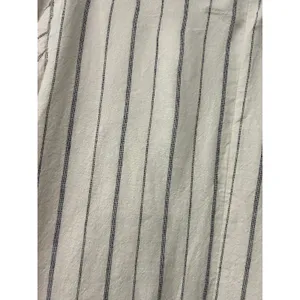 Old Navy Linen Blend Blazer Nautical Coastal Double Breasted Striped Navy XXL thumbnail 11