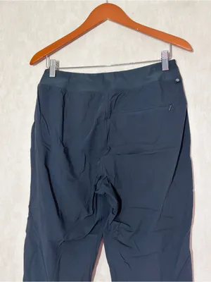 Mountain Hardwear Women’s Hiking Pull On Ankle Pants Ripstop Outdoor in Black S thumbnail 5