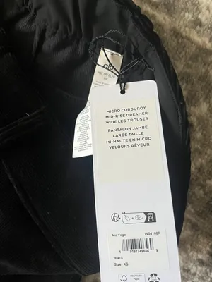 New Micro Corduroy Mid-Rise Dreamer Wide Leg Trouser thumbnail 3