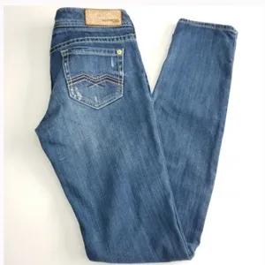 ✨Hp✨Express Super Skinny Distressed Jeans✨ thumbnail 4