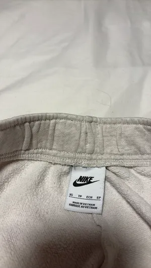Heather White Nike Sweatpants  thumbnail 4