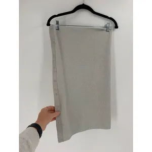 Lululemon Vinyasa Scarf Women OS Grey Snap Button Multi Wear Wrap Athleisure thumbnail 7