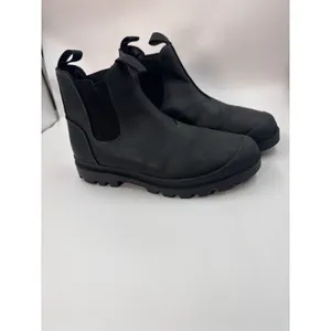 Steve Madden Insulate Waterproof Chelsea Boots Black Leather Men’s Size 8 thumbnail 6