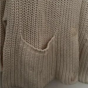 Andrea Jovine Cream Knit Cardigan thumbnail 3