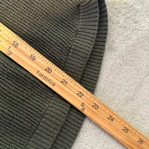 Ralph Lauren Green Waffle Knit Cowl Neck Sweater Women Size‎ M Minimalist thumbnail 10