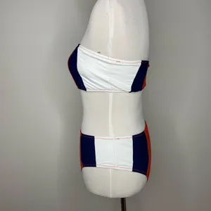 Cupshe- Red, Blue, White Strapless Bikini thumbnail 5