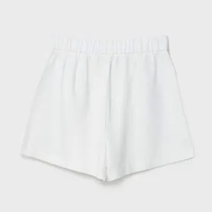 Stradivarius White High Waist Women's Shorts thumbnail 5