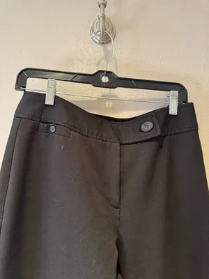 East 5th "Secretly Slender" Black Straight Leg Dress Pants - Size 6 thumbnail 2
