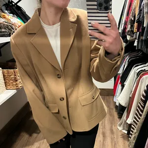 L.L. Bean Women's Camel Blazer thumbnail 4